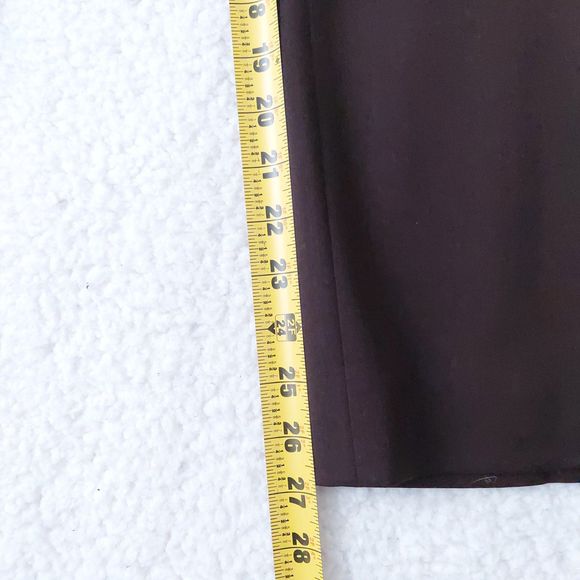 Lafayette 148 Wool Blend Brown Dress Pants Women's Sz 14 - Picture 11 of 14